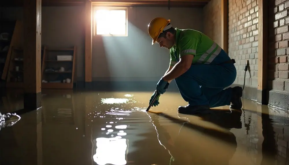 Professional water damage restoration services in Edmore, MI